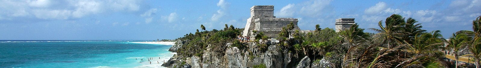 1596px Yucatán Peninsula Banner Temple Of Tulum